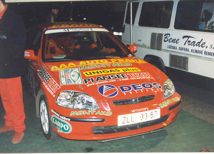 Rally Šumava Mogul 2002